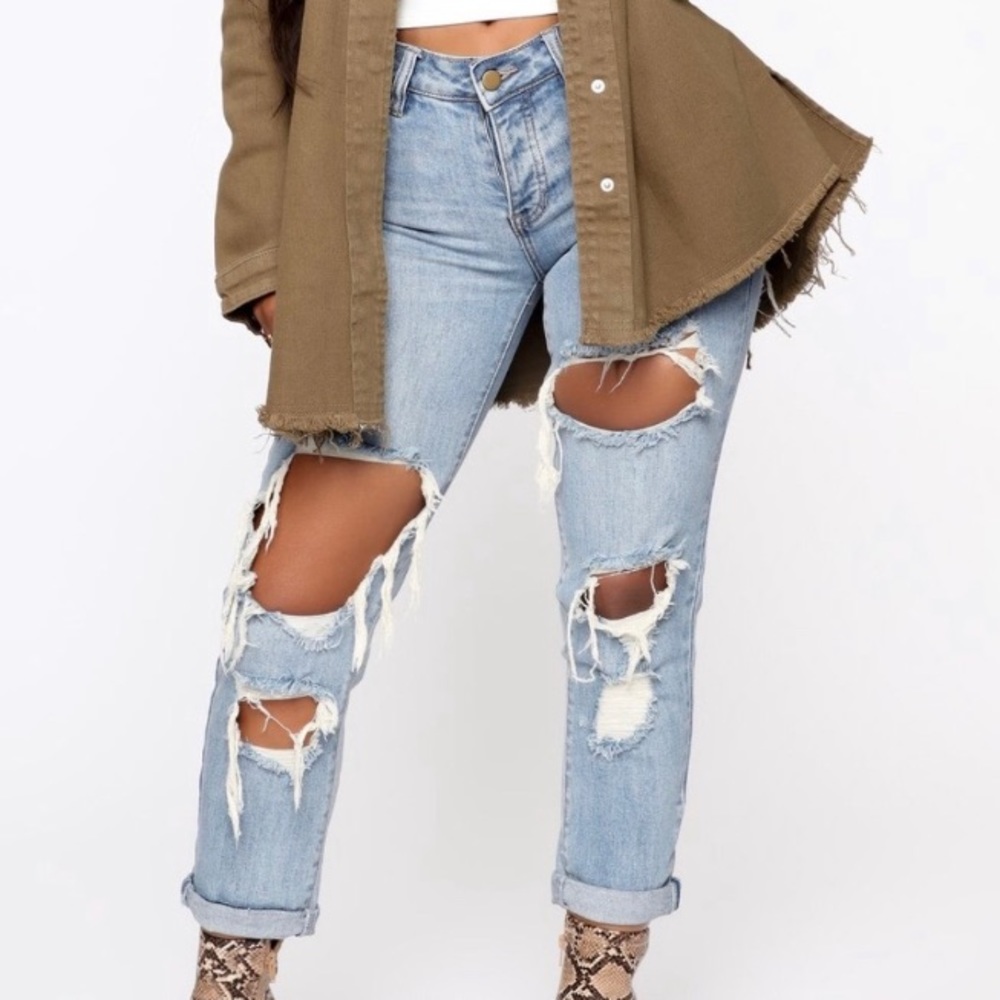 🏷 Fashion Nova “So Over You Boyfriend “Jeans
